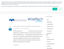 Tablet Screenshot of microlistics.com.au